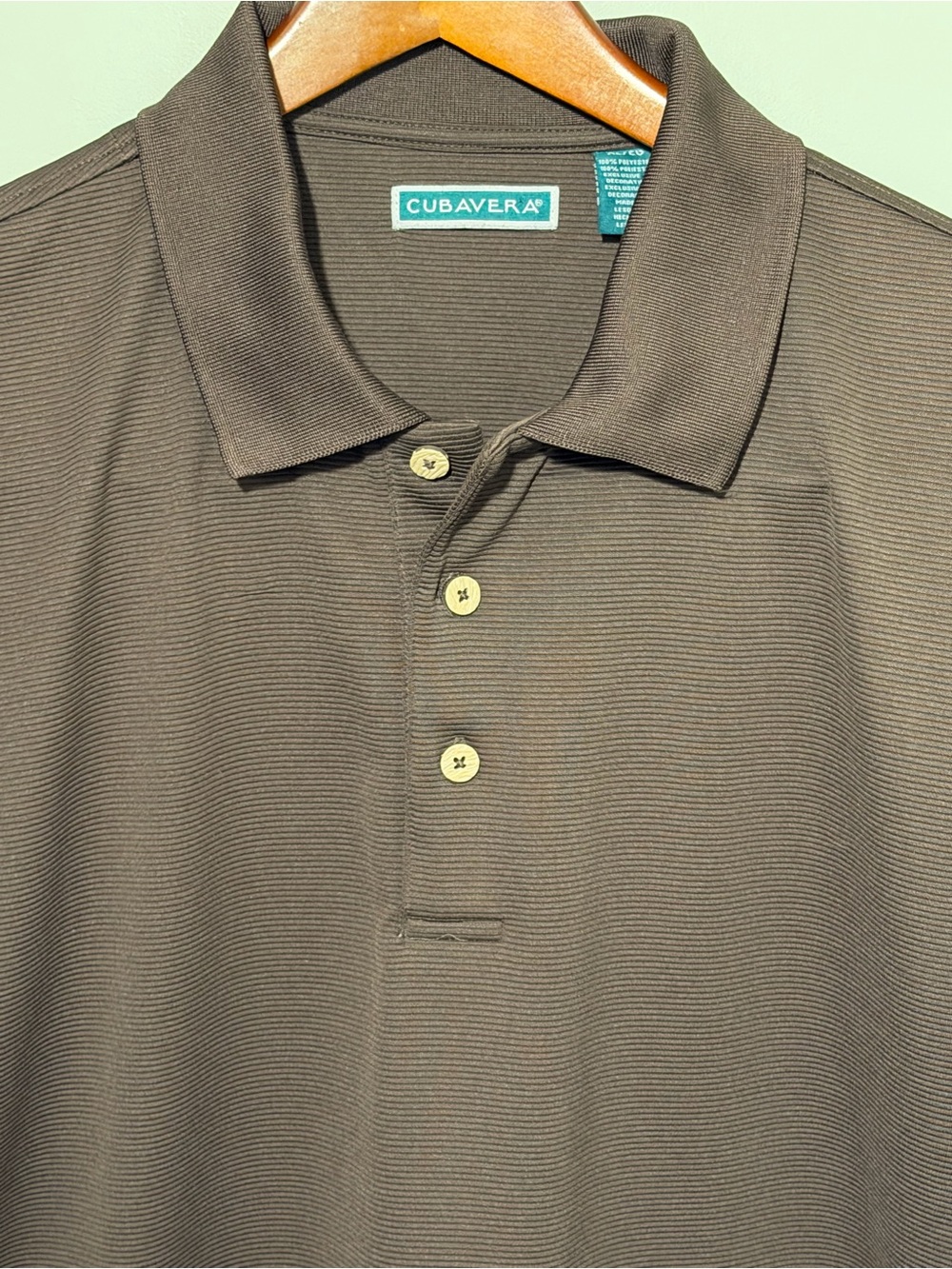 Cubavera Men's Polo in Olive